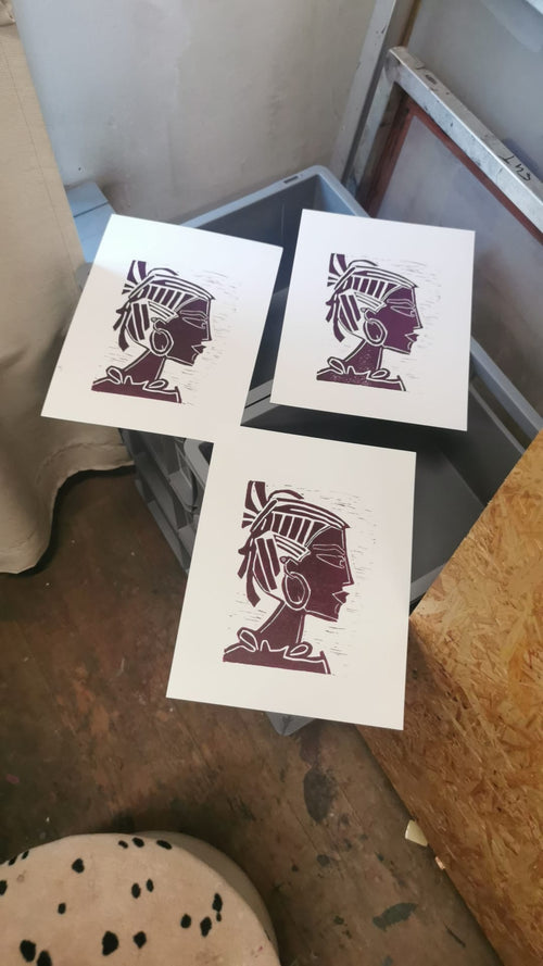 2026-04-02 Linoprinten - Suzan Hekkelman